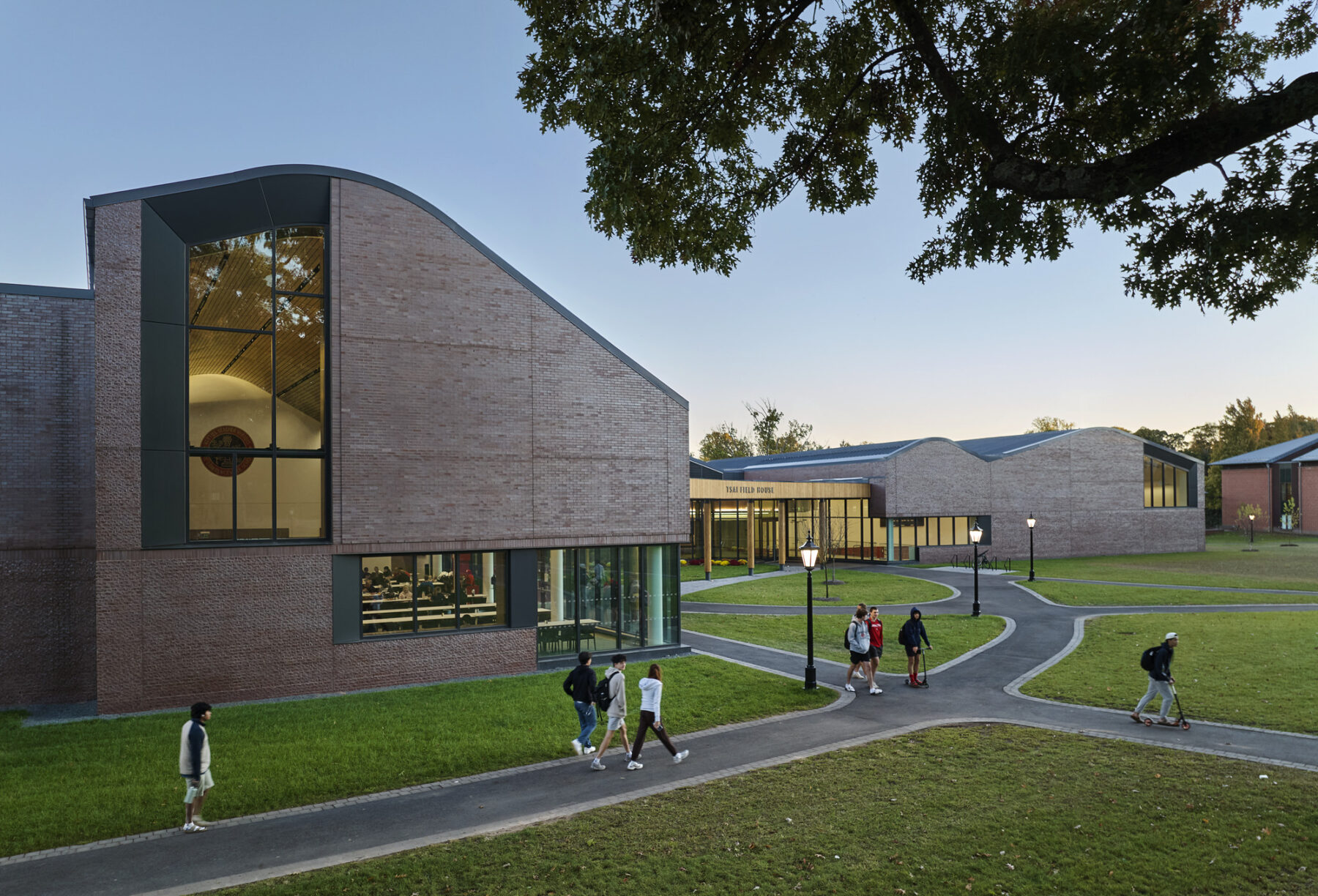 Lawrenceville School Swisspearl Fiber Cement VZ.10 Cladding Corp Subframing System