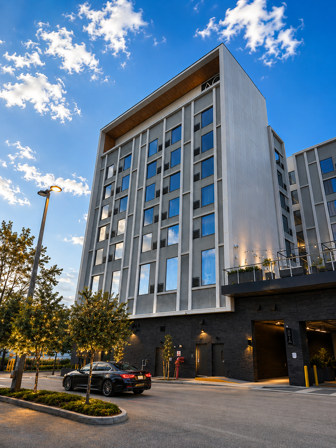 Cladding Corp AC Hotel Miami Dadeland Swisspearl Rainscreen Cladding Facade