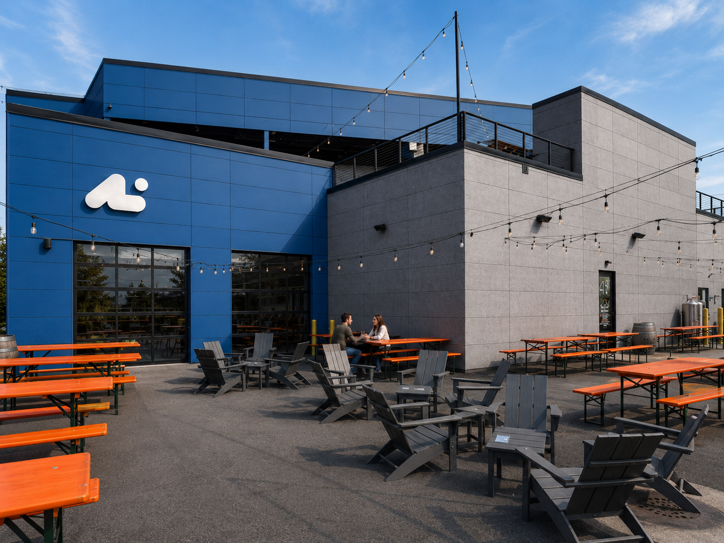 Cladding Corp Aslin Brewery and Beer Garden Swisspearl Fiber Cement Rainscreen