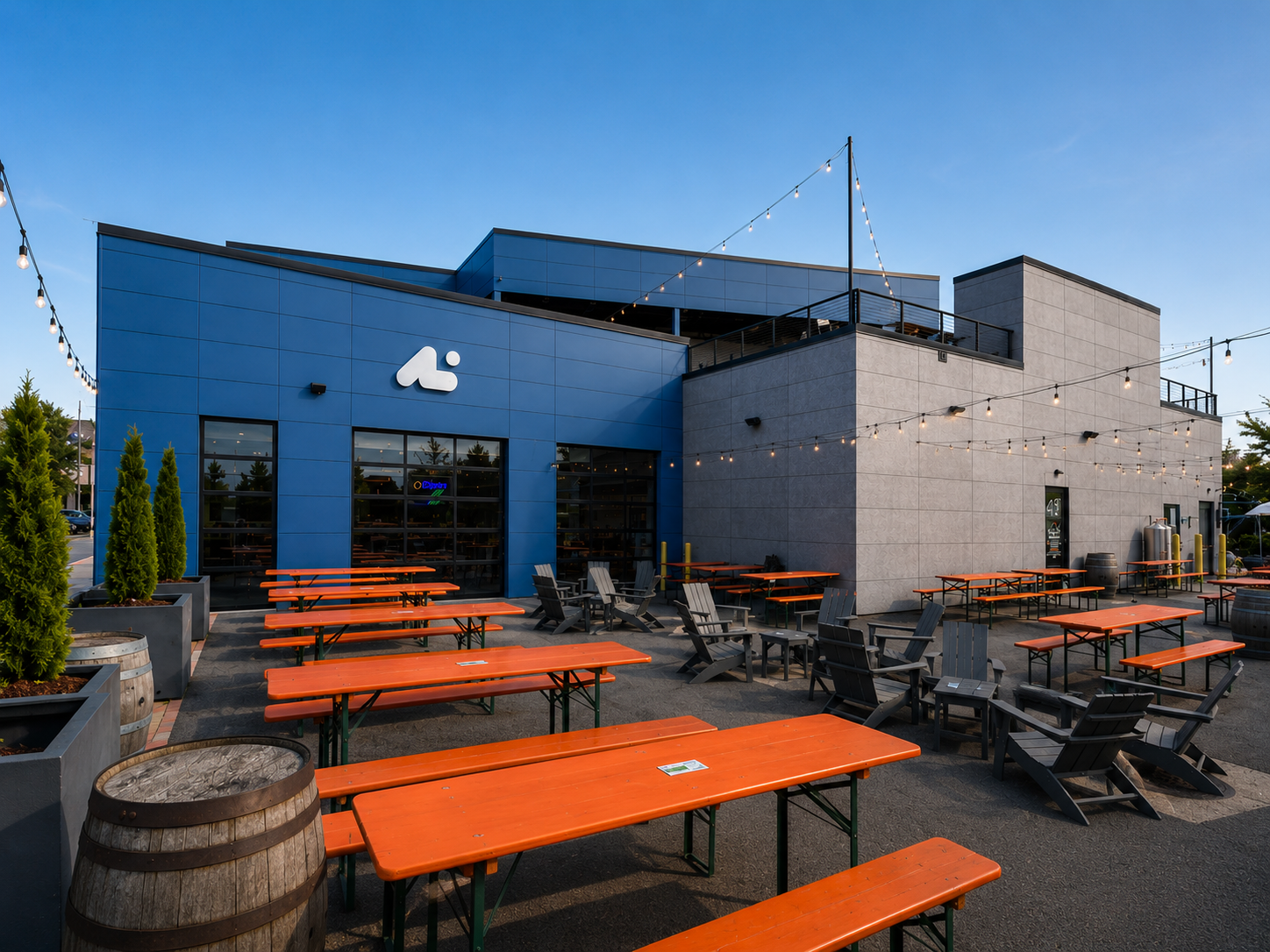Cladding Corp Aslin Brewery and Beer Garden Swisspearl Fiber Cement Rainscreen