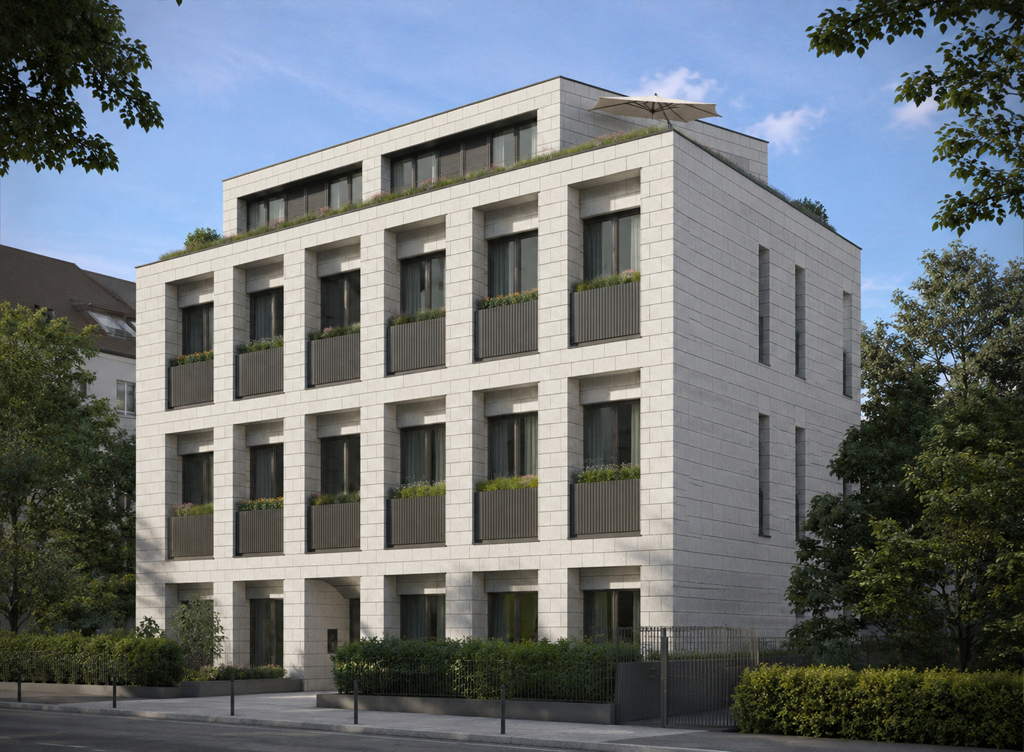 Boutique Hotel - TCBlock Terracotta Rainscreen Cladding Panel Application Spain
