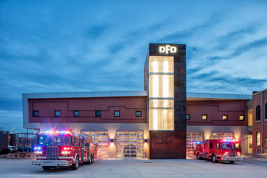Cladding Corp - Davenport Central Fire Station - Terra5