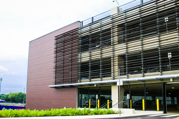 UMASS Lowell Parking Garage – Lowell, MA with Cladding Corp