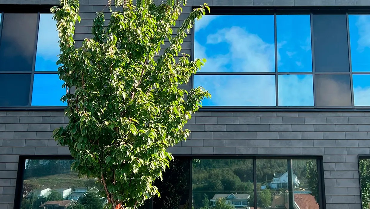 Canal House - Denmark - TCShingle Classic Terracotta Rainscreen Single Application