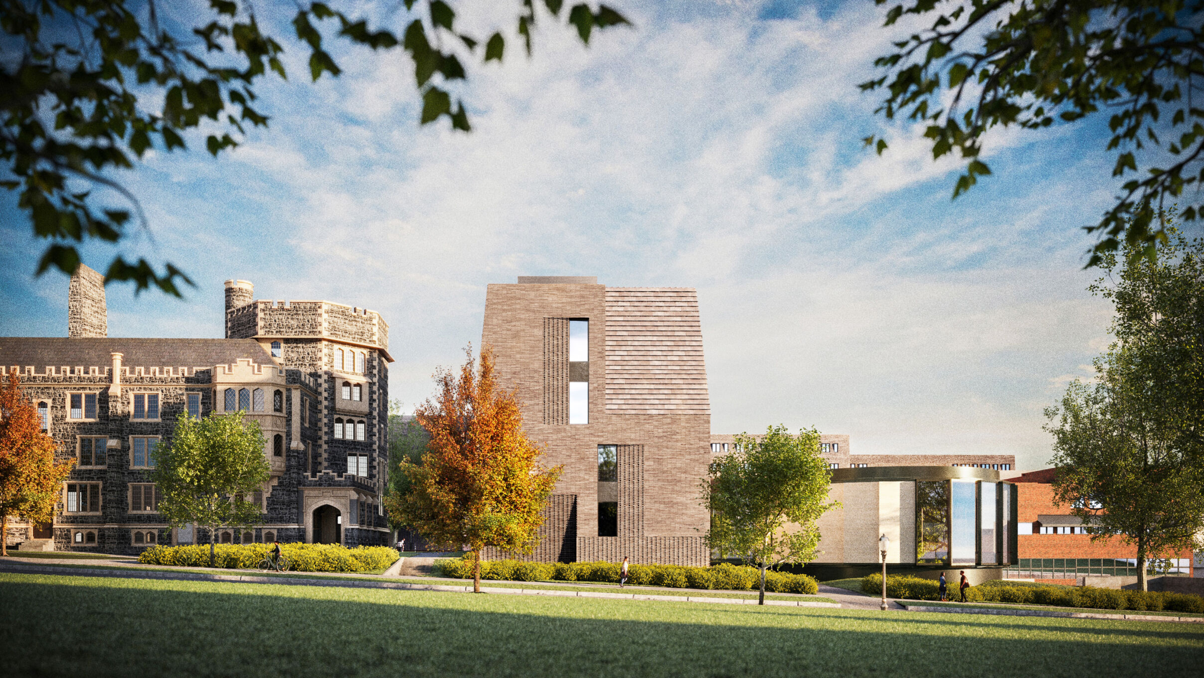 Princeton University Hobson College - Terracotta Shingle Application