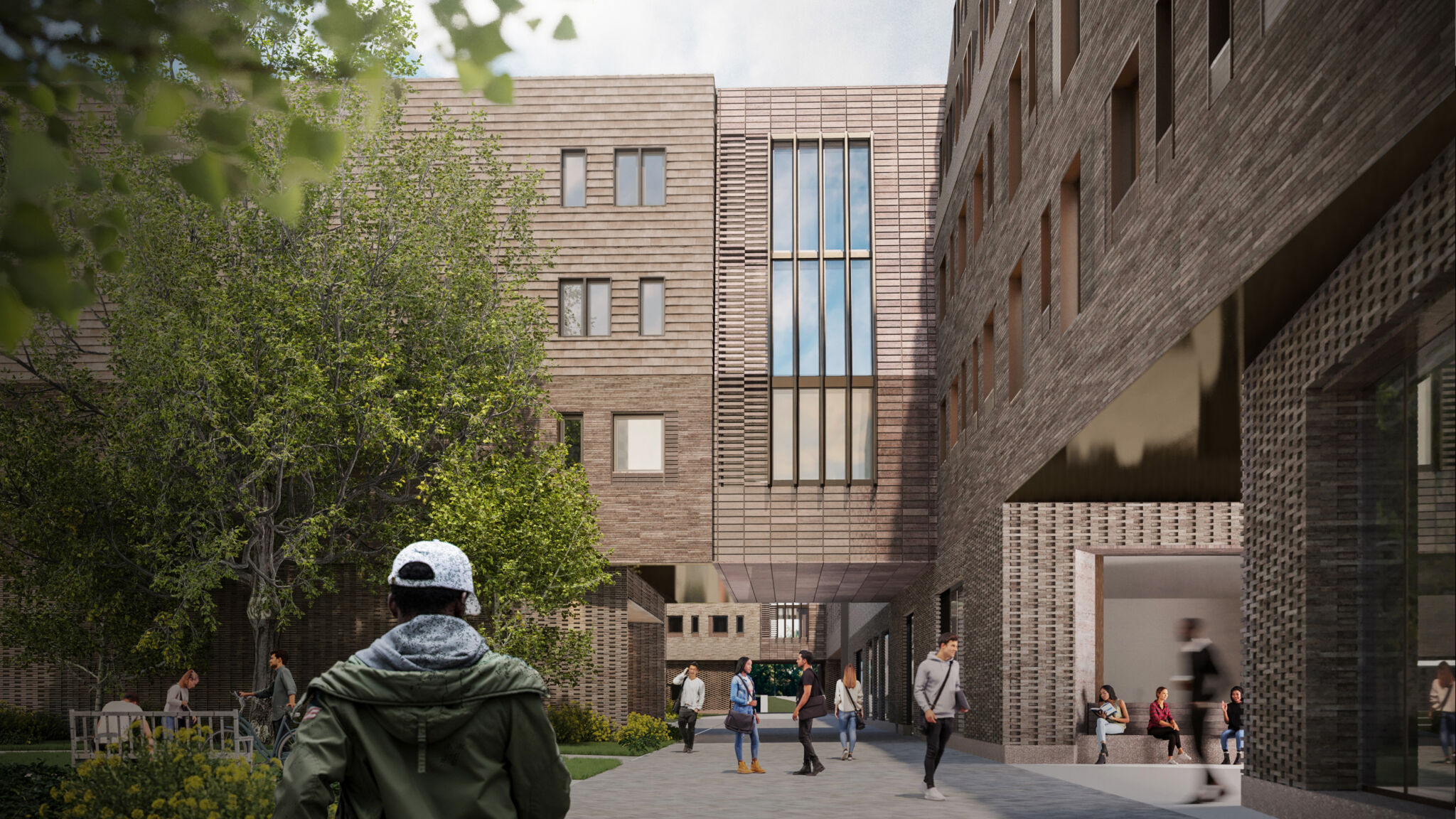 Princeton University Hobson College - Terracotta Shingle Application