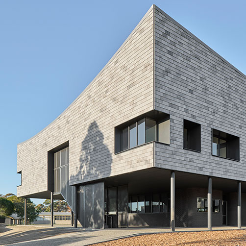 Padua College - TCShingle Classic Terracotta Rainscreen Cladding
