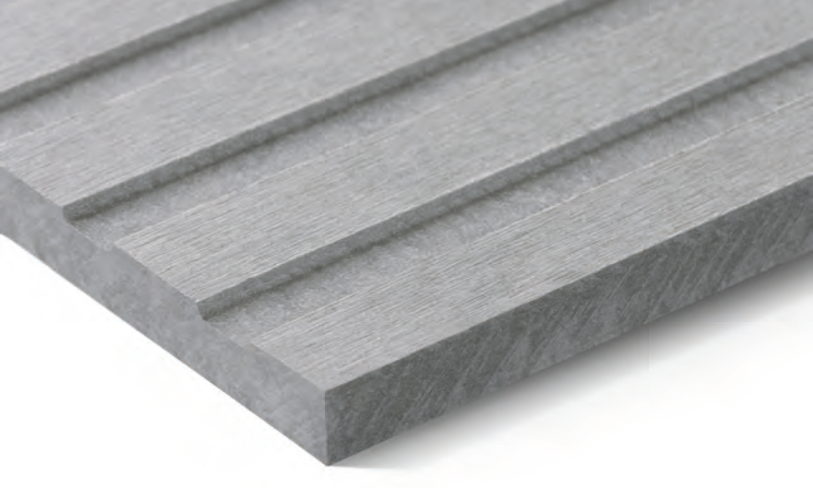 Swisspearl Patina Inline Fiber Cement Rainscreen Cladding Panels