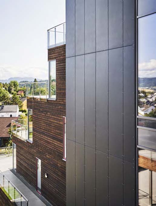 Swisspearl now offers Cembrit Patina Rough Cladding Panels for Rainscreen Applications. 