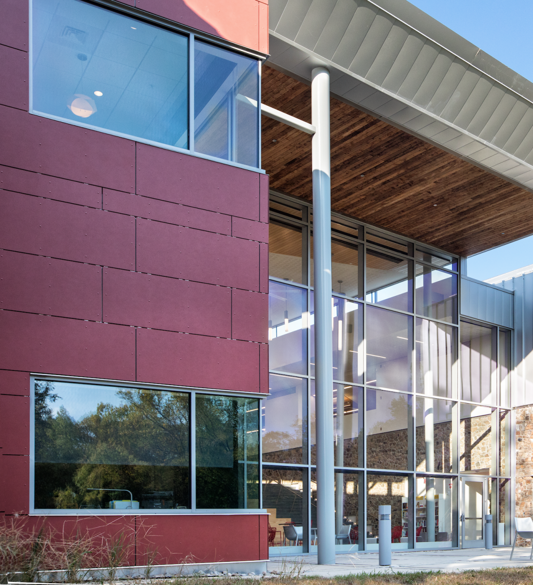 Varnia Area Library - Richmond, VA - Detail - Photo Credit: Chris Cunningham Photography