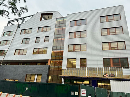 KIPP School Swsspearl facade Cladding Corp Subframing System