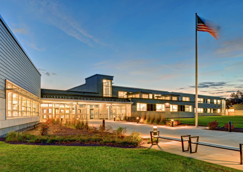 Cladding Corp Quakertown High School Swisspearl Ceramic5 Rainscreen