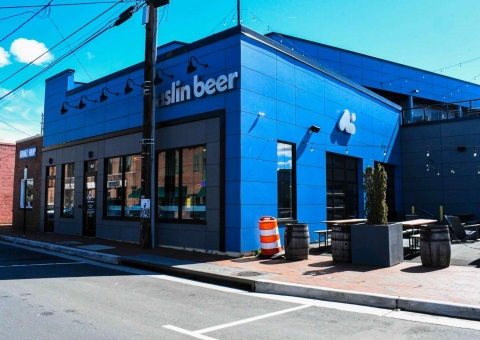 Cladding Corp Aslin Brewery and Beer Garden Swisspearl Fiber Cement Rainscreen