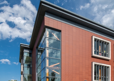 Cladding Corp Terra5 Terracotta Rainscreen John Eaton Elementary School