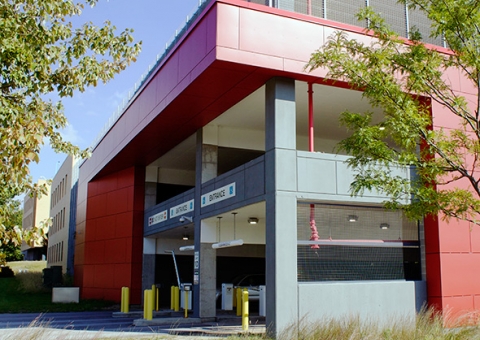 Bridgestone Training Center fiber cement panels by Cladding Corp