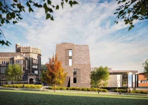 Princeton University Hobson College - Terracotta Shingle Application