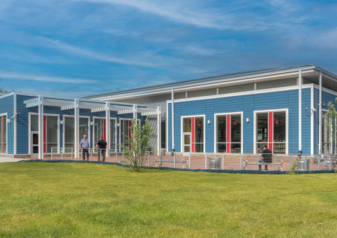 Cladding Corp Riviera Community Library Swisspearl Carat Rainscreen VZ.10 Subframing System