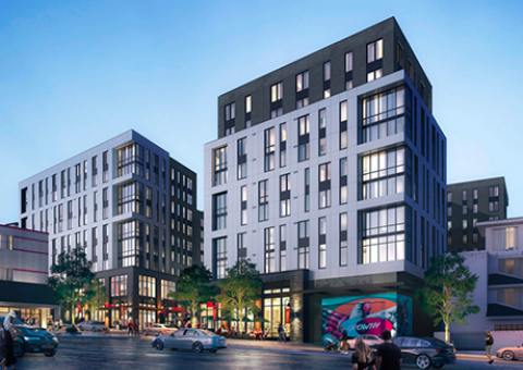 Cladding Corp Knox Road Mixed Use Swisspearl Fiber Cement Rainscreen