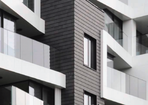 VMV Residence - Terra5 TCShingle Classic Terracotta Rainscreen Cladding Application