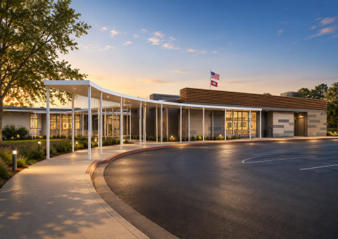 Westside Elementary School - TCPlank Terracotte Rainscreen and TC Shade Sunscreen Application