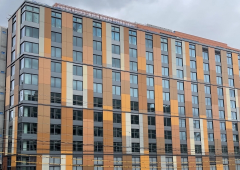 Cladding Corp Swisspearl Rainscreen Cladding Panels Armature Works Hotel