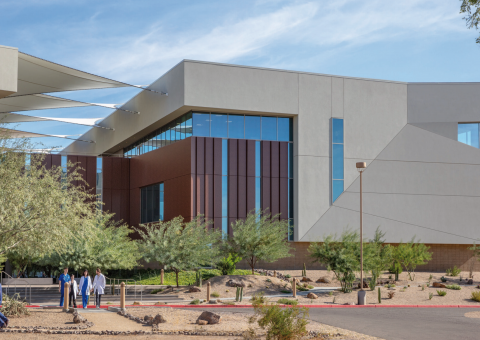 Cladding Corp Ceramic5 The Integrated Education and Research Building at Mayo Clinic