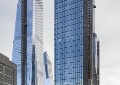 Cladding Corp - 55 Hudson Yards - Swisspearl Fiber Cement Rainscreen 