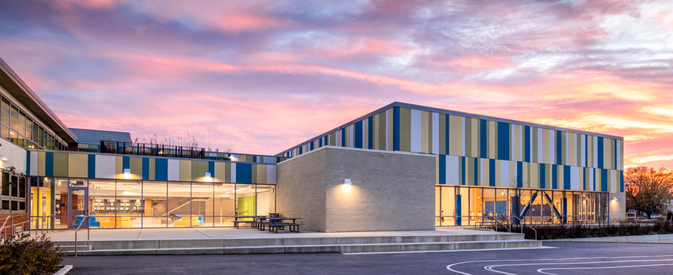 Cladding Corp Swisspearl Fiber Cement Rainscreen Houston Elementary School Chris Ambridge Photography