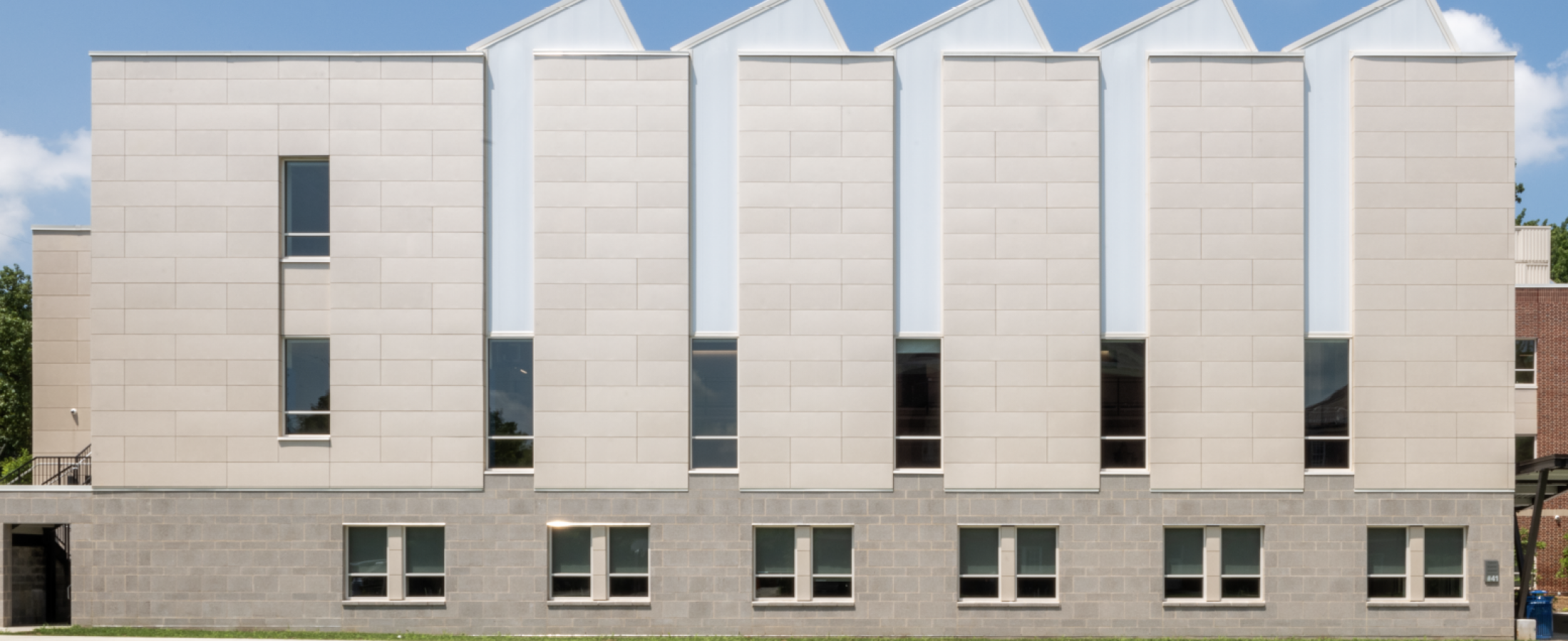 CCORP Swisspearl Fibercement Rainscreen Cladding DC International School