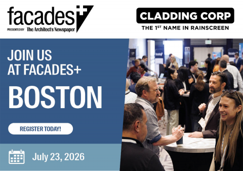 Cladding Corp will be at the Facades+ Boston Expo