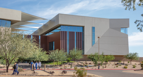 Cladding Corp Ceramic5 The Integrated Education and Research Building at Mayo Clinic