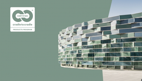 Swisspearl® high-density fiber cement facade panels are now Cradle to Cradle Certified®.