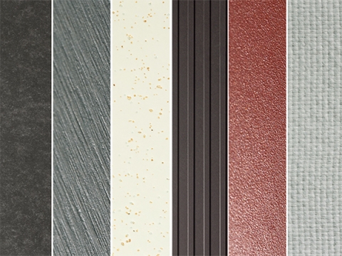 Swisspearl's process for air-curing panels provides a high-performance fiber cement cladding panel for rainscreen cladding construction.