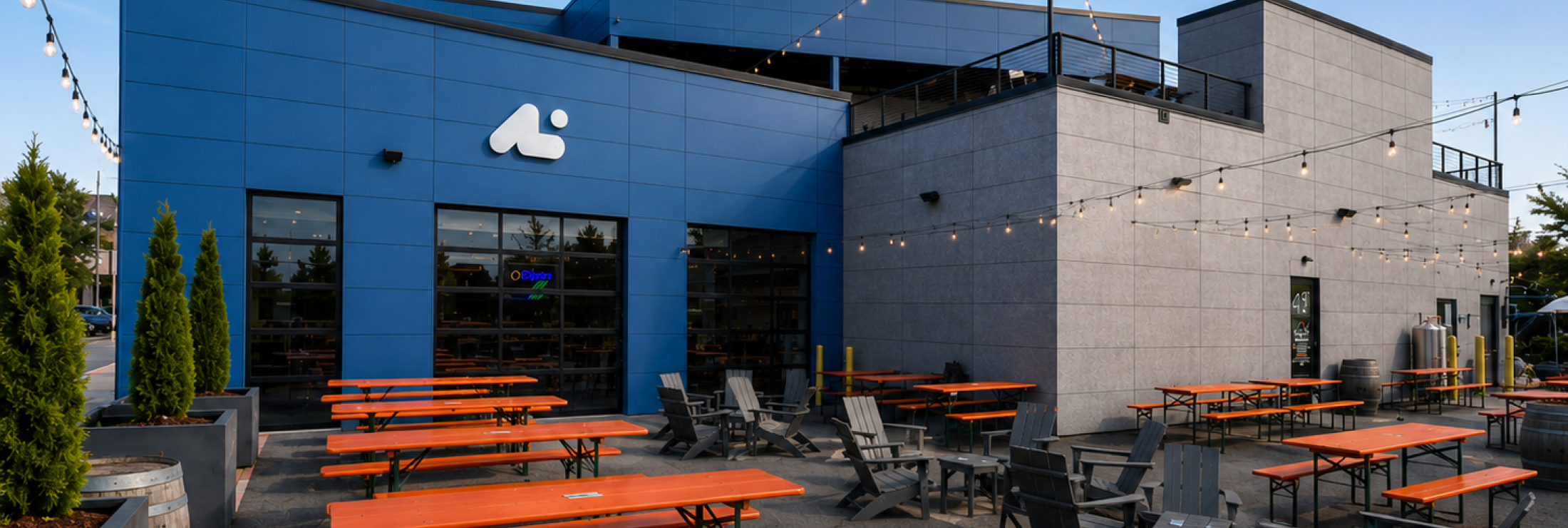 Cladding Corp Aslin Brewery and Beer Garden Swisspearl Fiber Cement Rainscreen