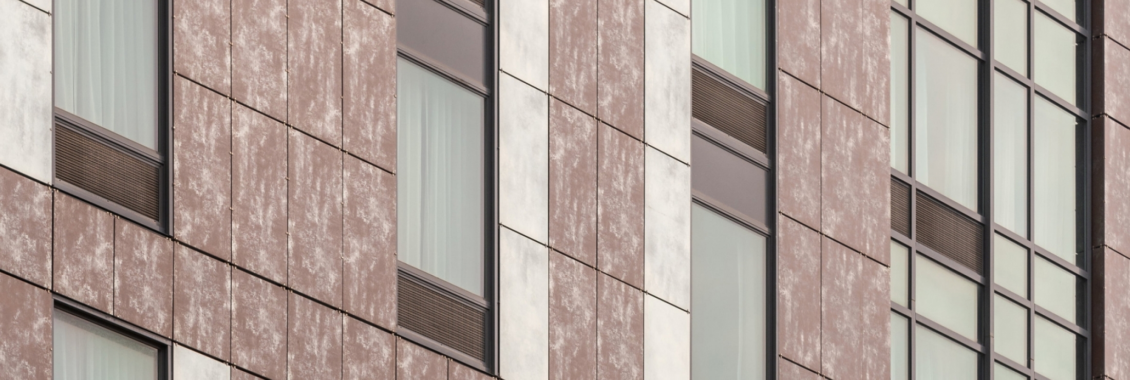 Ceramic5 Porcelain Stone Rainscreen Hampton Inn Elevation