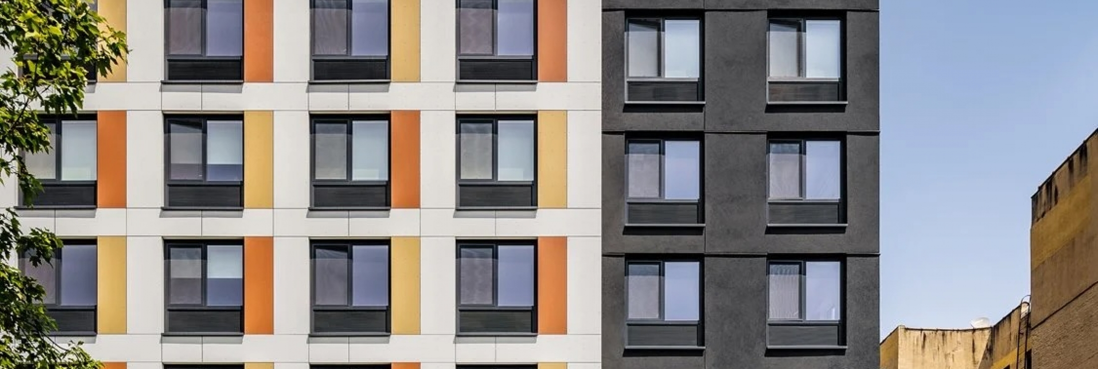 Betances VI Affordable Housing - Bronx, NY Cladding Corp Swisspearl