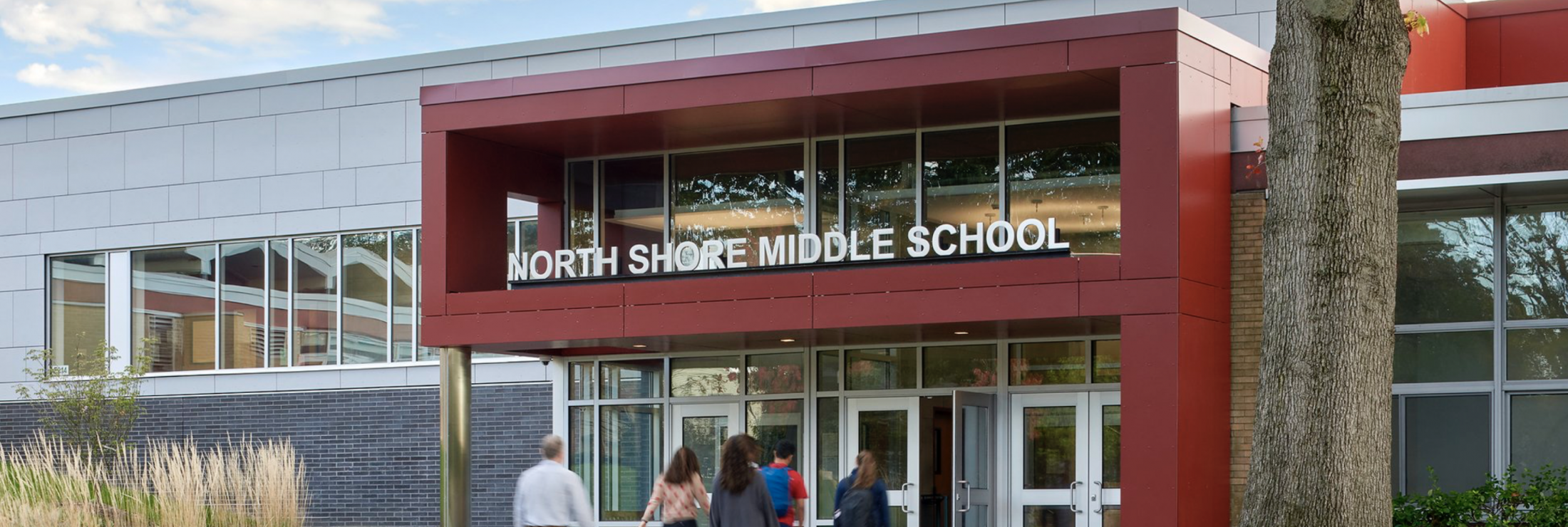 Cladding Corp Swisspearl North Shore Middle School - Glen Head, NY