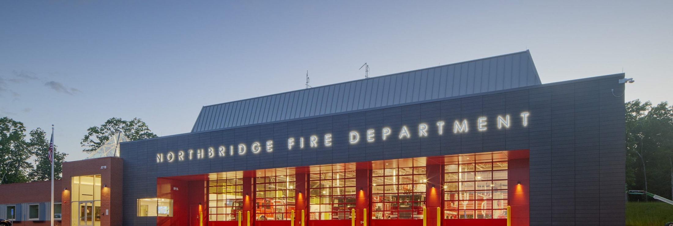 Cladding Corp Terra5 Northridge Fire Station -  Northbridge, MA