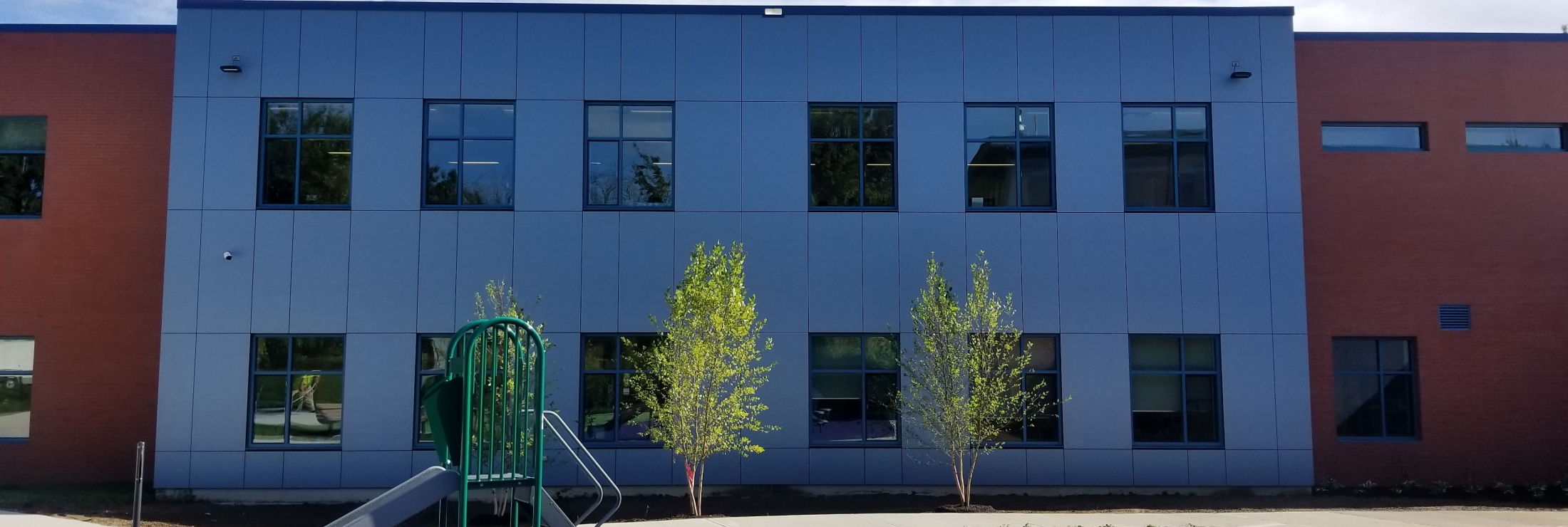 Cladding Corp Fiber Cement Rainscreen & ECO Cladding Hci.10 Subframing Cladding System Stephen Olney Elementary School