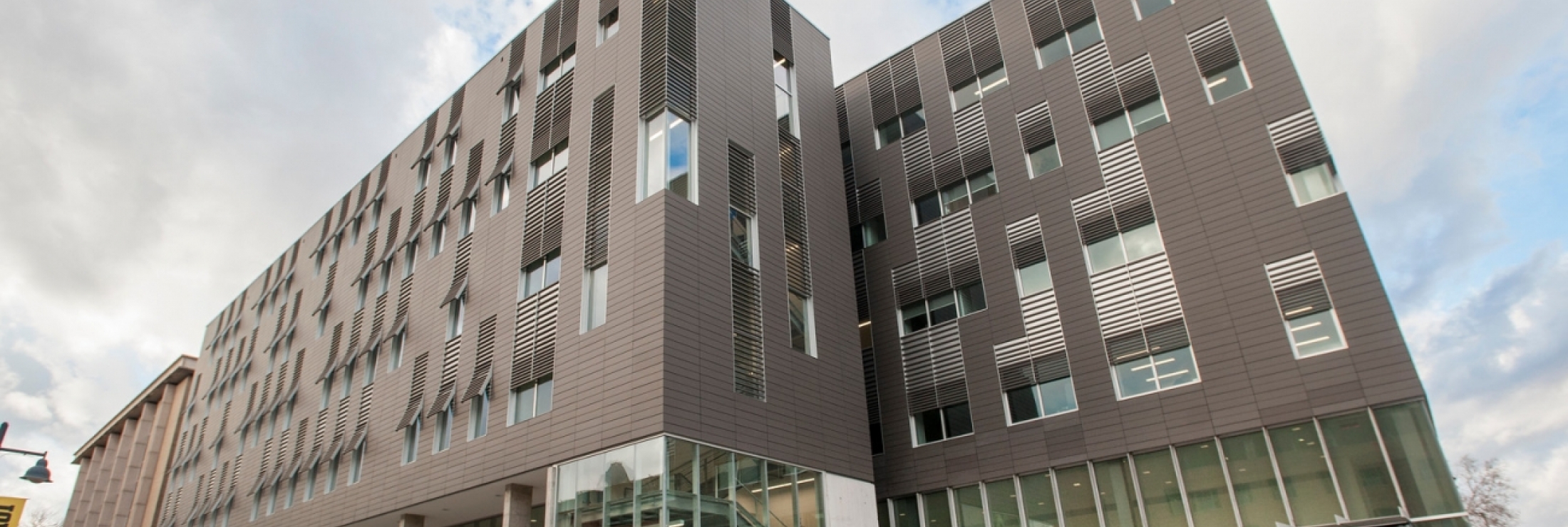 Terra5 Rainscreen Sunscreen at University of Iowa Elevation