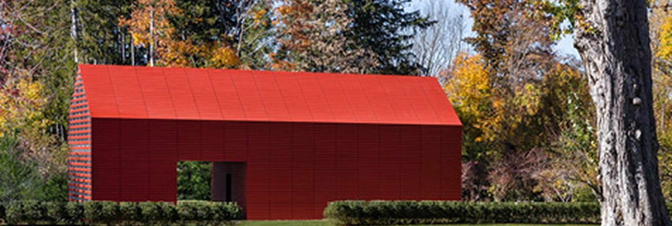 Cladding Corp -  The Red Barn - Swisspearl - Photo Credit: Roger Ferris + Partners