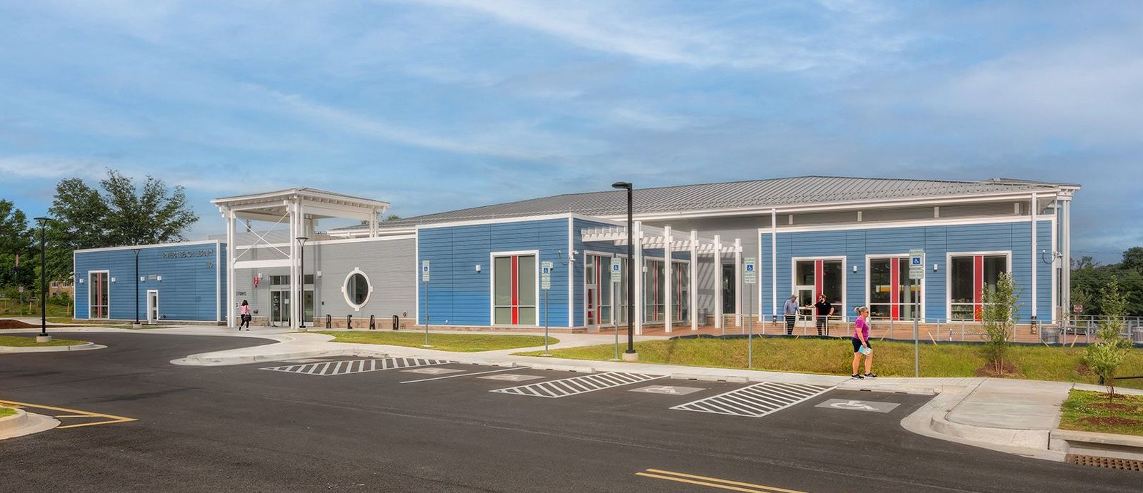 Cladding Corp Riviera Community Library Swisspearl Carat Rainscreen VZ.10 Subframing System