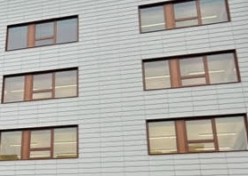 KIPP School Swsspearl facade Cladding Corp Subframing System